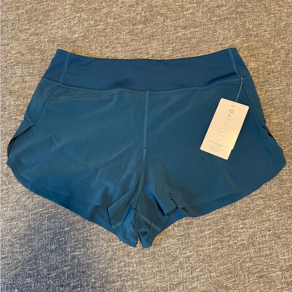 Athleta Women's Athletic Shorts - Blue